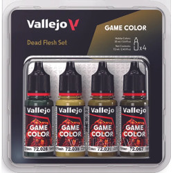 GAME COLOR SET: CARNE MUERTA 18ml (4)